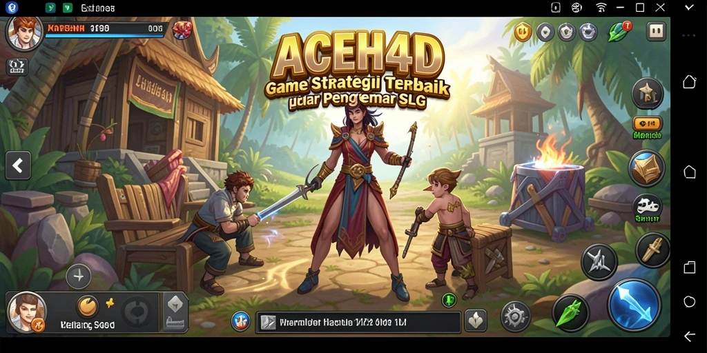 Tampilan gameplay ACEH4D yang menarik dan penuh strategi.