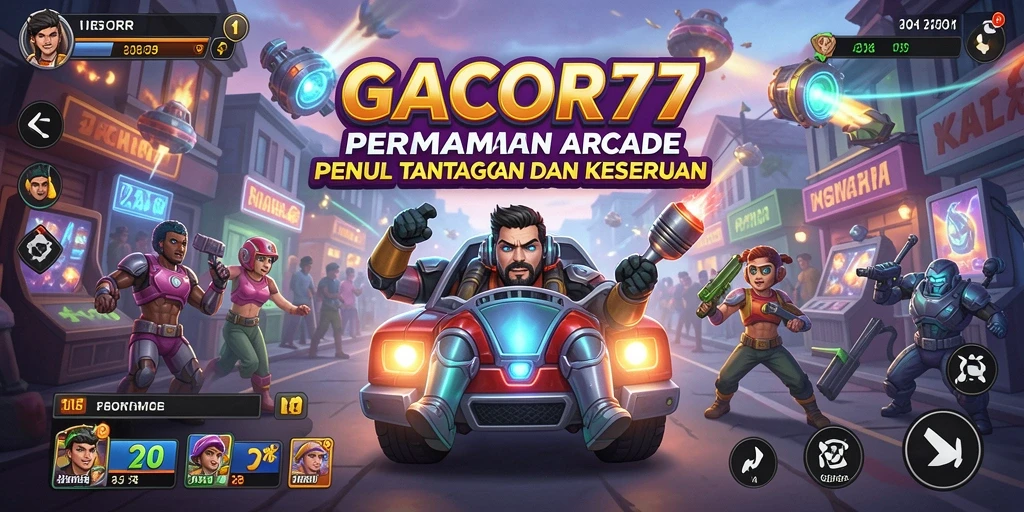 Tangkapan layar gameplay yang menampilkan tantangan seru di GACOR77.