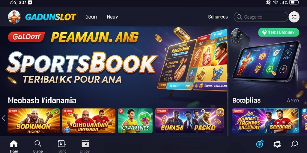 Tampilan gameplay GADUNSLOT yang menarik dan interaktif.