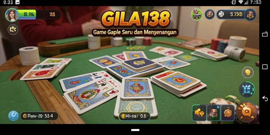 Tampilan gameplay seru dalam GILA138 yang menampilkan pemain bersaing.