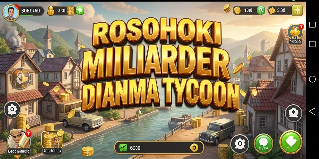 Gameplay Tycoon yang seru dan menantang di ROSOHOKI.
